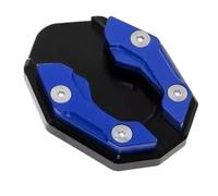 Couvre-béquille d'extension Pied béquille latérale de pour Moto(Bleu)