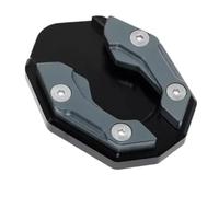 Couvre-béquille d'extension Pied béquille latérale de pour Moto(Gris)