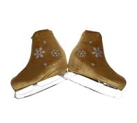 Couvre-bottes décoratives pour patins à glace avec | Roulettes, Manchon De Botte Élastique