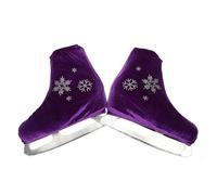 Couvre-bottes décoratives pour patins à glace avec | Roulettes, Manchon De Botte Élastique