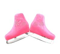 Couvre-bottes décoratives pour patins à glace avec | Roulettes, Manchon De Botte Élastique