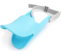 Couvre-bouche en silicone bitproof pour chien Bouche confortable en forme de canard pour TrainingBlue m