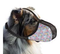 Couvre-Bouche pour Les Chiens, Maille de Chien en Maille,Garde-Bouche avec Un Maillage à l'air, Couvert Doux Respirant - La Bouche d'entraînement au Chiot empêche Les Morts, Le piégeage de la