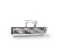 Couvre-Bouton Climatisation Argenté, Arrière Droit | Facile à Installer, dissimule Bouton Climatisation, pour Habitacle