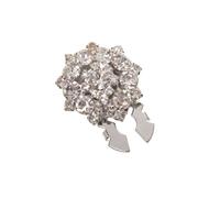 Couvre-boutons de chemise en alliage décoratif, clips de boutons de manchette ornés de pour chemises, vestes, vêtements, décoration, mélange de sélecteurs de robes