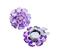 Couvre-boutons de chemisier - Élégante décoration vintage en métal, embellissements à clipser, accessoire de vêtements à faire soi-même, grand-mère, femme, épouse, fille, petite amie, mode,