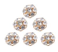 Couvre-boutons pour chemises - Pinces à vêtements élégantes en strass sur les bijoux de robe | Décorations de boutons amovibles pour chemisier, accessoires de chemise élégants, décorations de tenues