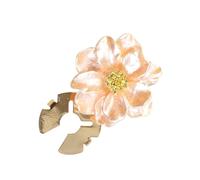 Couvre-boutons pour femme - Ornement de chemise élégant, épingle à fleur amovible, accent doré avec un savoir-faire durable | Ornement pour chemisiers, sacs en jean, chaussures, vêtements, bi