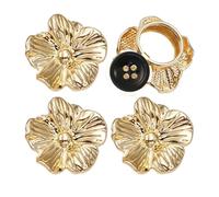 Couvre-boutons Pour Femmes - Accessoires De Boutons De Chemise Détachables En Métal Petite Taille | Attaches De Chemisier À Clips, Correcteurs De Robe, Fermoirs De Modestie | Pour Les Réunions De Bure