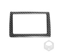 Couvre-cadre en fibre de carbone, moulure, accessoire, décoration, compatible avec Mazda MX5 ND 2016-2020 (classique, cadre écran 03)