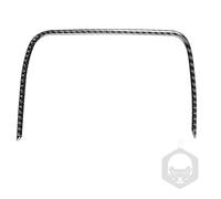 Couvre-cadre en fibre de carbone, moulure, accessoire, décoration, compatible avec Mazda MX5 ND 2016-2020 (classique, cadre de touches de commande AC 07)