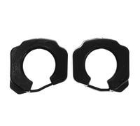 Couvre-Cales de Vélo de Route Noir en Plastique et Résine | Protection des Cales, Installation Facile et Absorption des Chocs, pour Chaussures et Cyclistes de Route