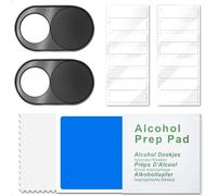 Couvre-caméra,Kit de Filtre de Confidentialité,Languettes Adhésives pour Webcam,Couvre-caméra Magnétique en Métal Ultra-Mince pour la Protection de la Webcam du MacBook