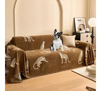 Couvre-canapé Motif de Guépard, Couvercles de Canapé pour 2 3 4 Sièges Protecteur de Canapé Anti-Rayures pour Chiens Chiens 180 * 420cm