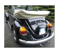 Couvre capote en Vinyle Blanc cassé pour Volkswagen Coccinelle 1303 Cabriolet 73 ->07/77