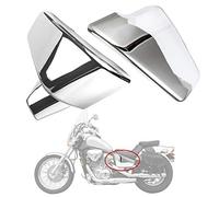 Couvre-carénage Latéral de la Batterie pour VLX 600 1999-2008 et pour VT 600C CD Shadow VLX Deluxe 1999-2007 PSLER Couvercle Latéral du Compartiment de la Batterie(Chrome)