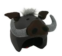 Coolcasc Housse de casque Phacochère - Couvre-casque ski enfant, taille unique multicolore