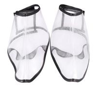 Couvre-chaussures 1 pour Coupe, S Taille, de Cheveux, Silicone Paire | Protection Coiffure Pratique, Facile à Porter et Sûre, Amovible, pour Cuisiniers et Barmans