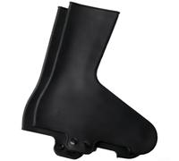 Couvre-chaussures de cyclisme en silicone conçus pour une performance imperméable et coupe-vent pendant les promenades par temps froid ou humide sur n'importe quel terrain (S noir)