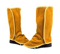 Couvre-chaussures de protection en cuir offrant une fonction de détachement rapide, résistant à la, ignifuge et longue tenue, housses en cuir à dégagement rapide, chaussures de défense, de le