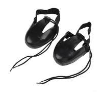 Couvre-chaussures en cuir avec embout en acier pour plus de sécurité, propriétés résistantes aux chocs et antidérapantes, parfaites pour divers environnements de travail