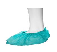 Couvre-chaussures en non-tissé bleu ou vert (sachet de 100) - Vert