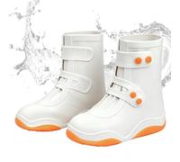 Couvre-chaussures imperméables antidérapants, réutilisables, pliables | Couvre-bottes de pluie pour étudiants, voyageurs, école, bureau, campus, voyages, randonnée, cyclisme