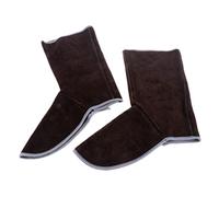 Couvre-chaussures, Pied De Travail Pour Soudeur/Couvre-chevilles, Guêtres De Soudure 12"X 13" - marron