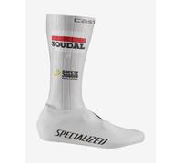 Couvre-chaussures Soudal Quick-Step 2025 Fast Feet 2 TT blanc - L