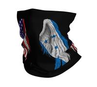 Couvre-Chef Ailes du Drapeau Américain Et du Drapeau du Honduras Séchage Rapide Chapeaux Multi-Usage Écharpe Demi-Visage pour Ski Moto Extérieur