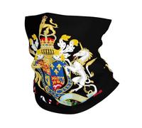 Couvre-Chef Armoiries De La Grande-Bretagne Drapeau Britannique Cache Cou Durable Balaclava Anti-UV Décoration Faciale pour Cyclisme Randonnée Jogging 25X50CM