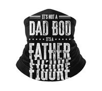Couvre-Chef Ce n'est Pas Un Papa BOD, C'est Une Figure Paternelle Décoration Faciale Respirant Balaclava Multi-Usage Cache Cou pour Randonnée Cyclisme Jogging 25X50CM