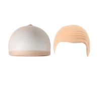 Couvre-chef chauve de moine d'Halloween, couverture de coiffe de peau chauve d'Halloween - Couverture complète des cheveux chauves respirants d'Halloween pour Halloween, cosplay, rassemblements