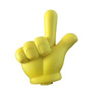 Couvre-chef d'antenne de voiture en forme de main | pour antenne de voiture | accessoire d'extérieur pour décoration de véhicule caravane tracteur