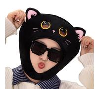 Couvre-chef de chat, chapeaux de chat pour femmes Headgear Cat en peluche