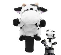 Couvre-Chef de Club de Golf Peluche pour la prévention des Rayures de conducteur Identification Rapide Résistance à résistance du Putter Putter Protection Soft Wood Headcover