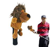 Couvre-Chef de Golf Animal,Couvertures de Club de Golf Animaux drôles | Couvre-têtes de Club de en Peluche - Jolies Housses Amusantes et fonctionnelles avec Motif Animal, Parfaitement ajustées et