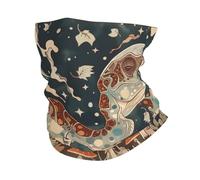 Couvre-Chef Dinosaure Ancien Nature Étoilée Vintage Décoration Faciale Respirant Balaclava Multifonction Cache Cou pour Randonnée Cyclisme Extérieur