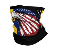 Couvre-Chef Drapeau Cache Cou Multifonction Écharpe Antidérapant Balaclava pour Adulte Cyclisme Jogging 25X50Cm