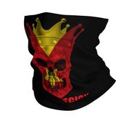 Couvre-Chef Drapeau De La Région du Tigré De King Skull Balaclava Multifonction Cache Cou Durable Décoration Faciale pour Cyclisme Randonnée Homme Femme 25X50CM