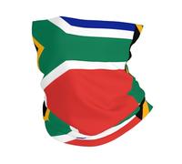 Couvre-Chef Drapeau De L'Afrique du Sud Décoration Faciale Multifonction Balaclava Anti-UV Cache Cou pour Randonnée Cyclisme Extérieur