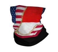 Couvre-Chef Drapeau De L'Indonésie Drapeau Américain Fermeture Éclair Décoration Faciale Multi-Usage Balaclava pour Jogging, Vélo, Course À Pied