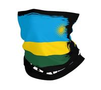 Couvre-Chef Drapeau Rwandais Écharpe Anti-UV Balaclava Vent Poussière Preuve Décoration Faciale pour Course À Pied Cyclisme Extérieur