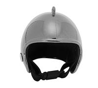 Couvre-Chef drôle pour Animaux de Compagnie, Casque de Poulet réglable accrocheur pour Petits Poulets, Oiseaux, perroquets, Halloween, fêtes de Noël, Cosplay, Concours de beauté, (Noir éblouissant)