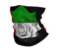 Couvre-Chef Fleurs Drapeau des Émirats Arabes Unis Multifonctionnel Cache-Col Élastique Chapeaux Demi-Visage pour Cyclisme Vélo Course À Pied