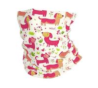 Couvre-Chef Joli Imprimé Flower De Teckel Cache Cou Multifonction Écharpe Respirant Balaclava pour Randonnée Adulte Jogging 25X50Cm