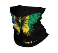 Couvre-Chef Papillon Drôle Drapeau De Saint-Vincent-Et-Les Grenadines Décoration Faciale Élastique Chapeaux Demi-Visage pour Moto, Vélo, Ski