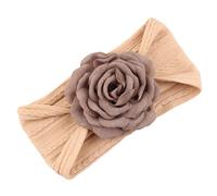 Couvre-chef pour enfant avec breloque fleur douce et douce pour la peau en nylon pour bébé, protection fontanelle, large coiffe