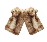 Couvre-chef super doux et chaud - Bonnet cosplay avec imprimé bois de cerf, accessoire d'hiver durable, accessoire de scène amusant, articles de comédie nouveauté | Vêtements de costume fiables pour