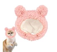 Couvre-Chefs d’Ours pour Animaux de Compagnie,Chapeau d’Ours Chaud pour Chien | Costume Respirant pour Petit Chaton, Chapeau pour Animaux de Compagnie, Couvre-Chef pour de, Chiots, c
